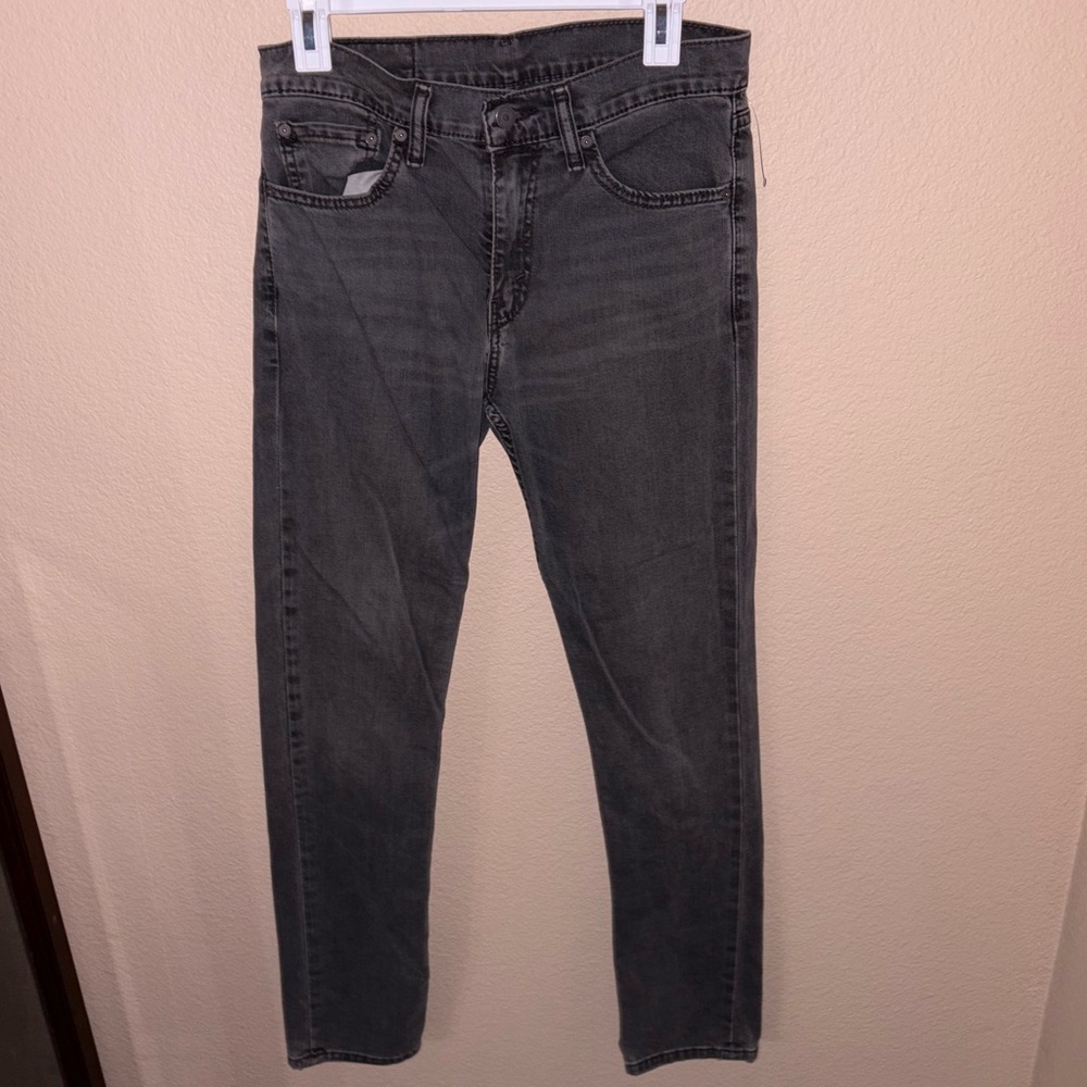 Levi’s 511 Grey slim straight jeans denim skater streetwear casual wear pants